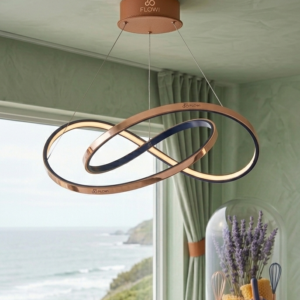infinity ring" – sonsuzluk halkası avize